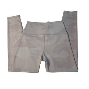 Ladies Offline by Aerie Sz LG Workout 7/8 Leggings in Camo Putty Neutral! Cute!!
